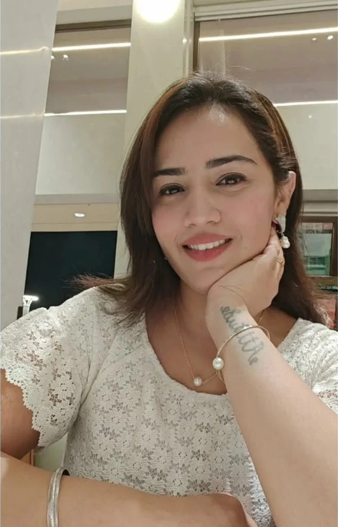 Kanchan Sharma, photographed in her own setting